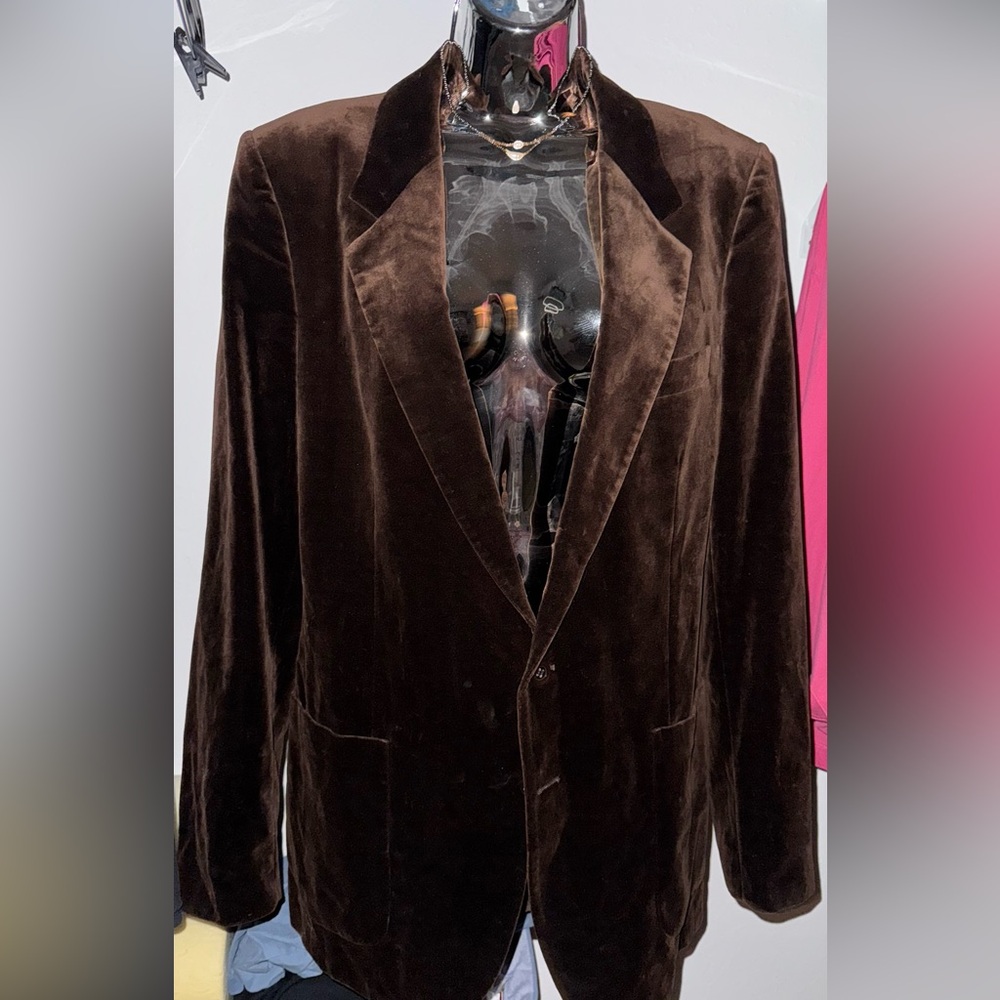 Yves Saint Laurent Brown Blazer